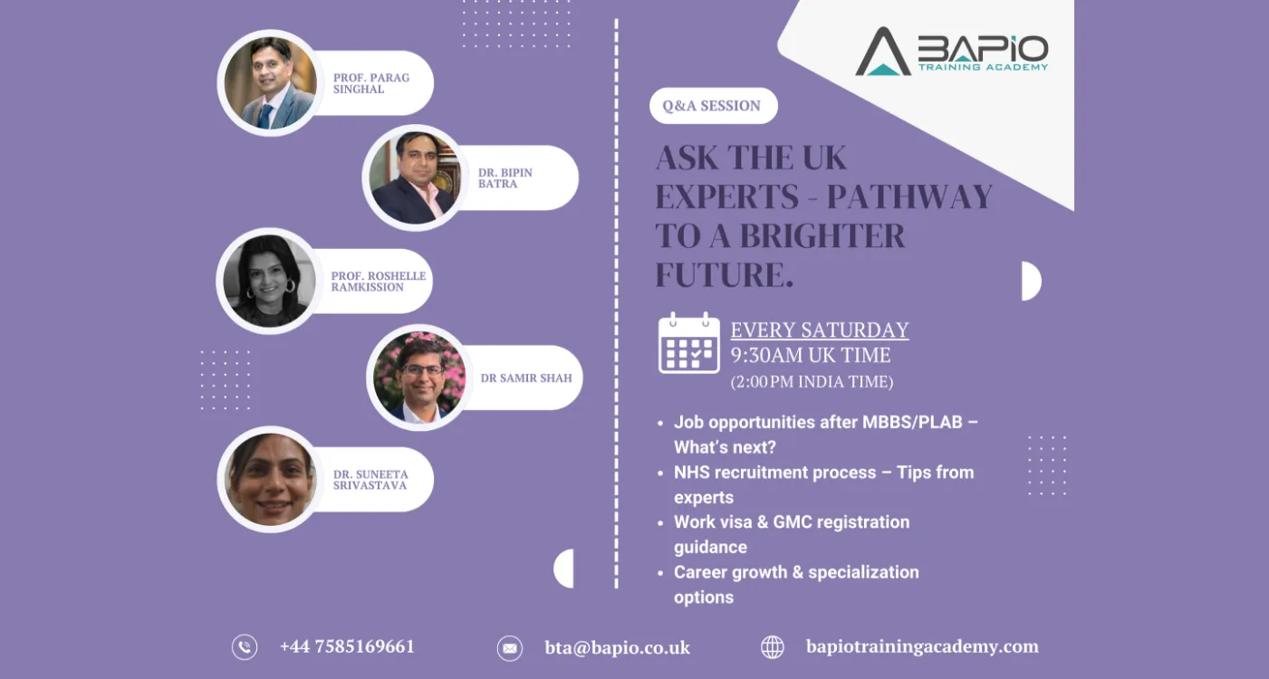 Every Saturday: Ask the UK Experts & Unlock Your Future
